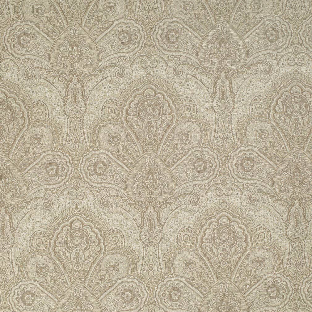 D3295 Damask Marble Flora Beige & Taupe Charlotte Fabrics