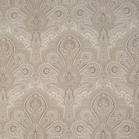 D3296 Damask Beige Flora Beige & Taupe Charlotte Fabrics