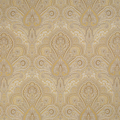 D3297 Damask Gold Flora Gold & Yellow Charlotte Fabrics