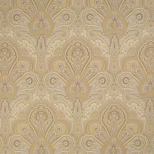 D3297 Damask Gold Flora Gold & Yellow Charlotte Fabrics