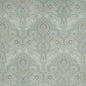 D3298 Damask Aqua Flora Aqua & Teal Charlotte Fabrics