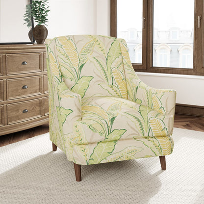 D3306 Floral,Leaves Leaf Green Charlotte Fabrics