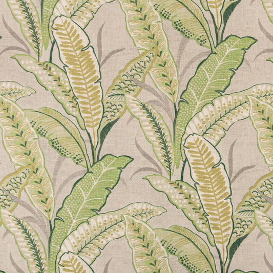 D3306 Floral,Leaves Leaf Green Charlotte Fabrics