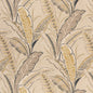 D3307 Leaves,Tropical & Botanical Wheat Beige & Taupe Charlotte Fabrics