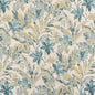 D3311 Floral,Tropical & Botanical Mist Aqua & Teal Charlotte Fabrics