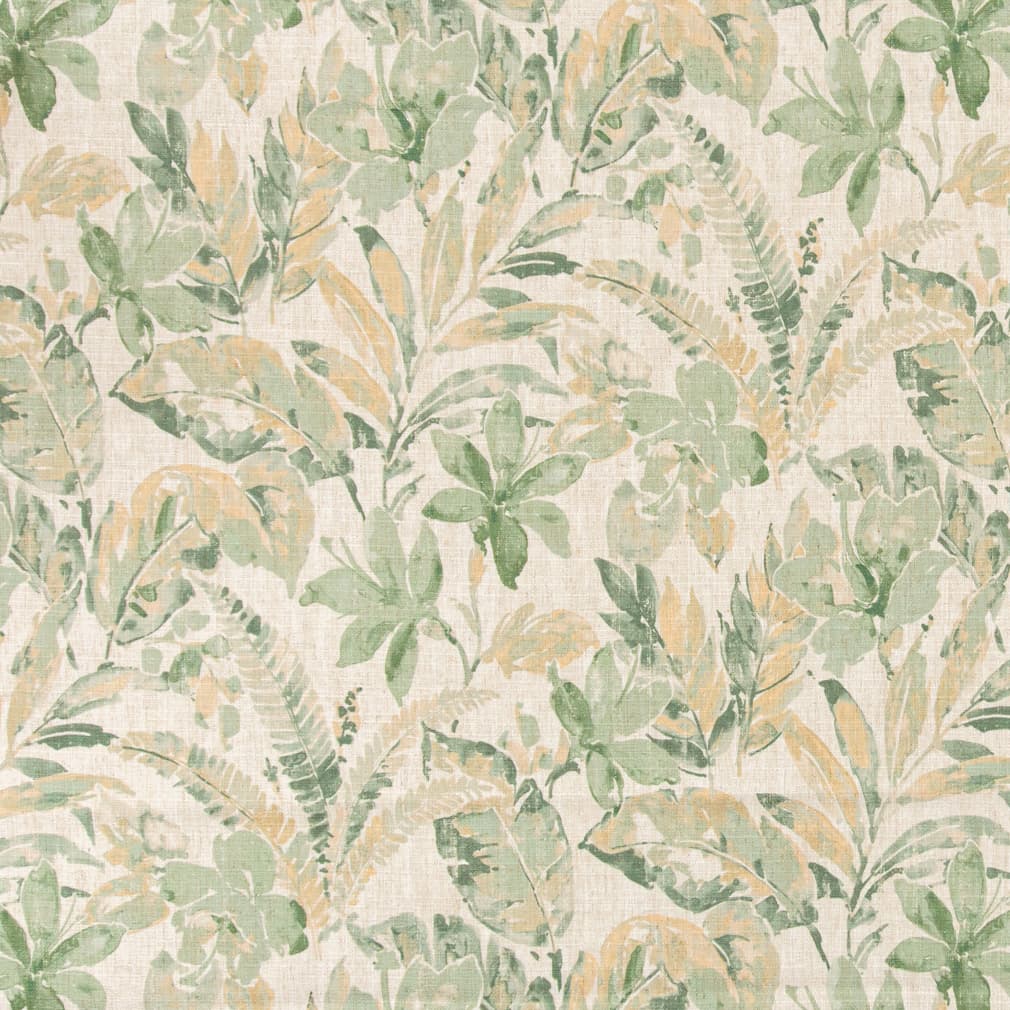D3312 Floral,Leaves,Tropical & Botanical Mint Green Charlotte Fabrics