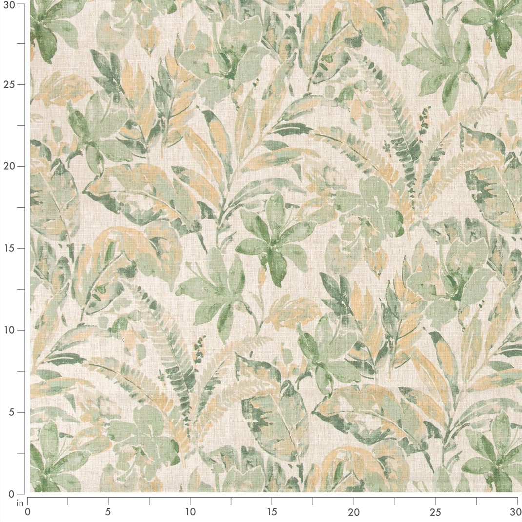 D3312 Floral,Leaves,Tropical & Botanical Mint Green Charlotte Fabrics