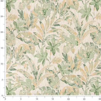 D3312 Floral,Leaves,Tropical & Botanical Mint Green Charlotte Fabrics