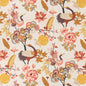 D3313 Floral,Novelty,Tropical & Botanical Sunset Coral & Peach,Gold & Yellow Charlotte Fabrics