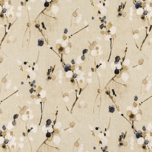 D3319 Abstract & Geometric,Leaves Beige Beige & Taupe Charlotte Fabrics