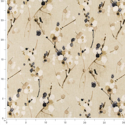 D3319 Abstract & Geometric,Leaves Beige Beige & Taupe Charlotte Fabrics