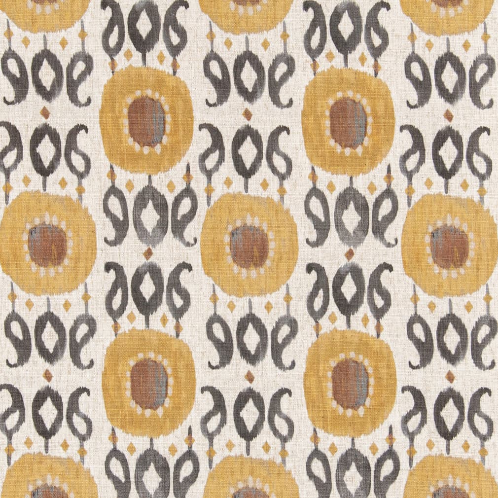 D3321 Abstract & Geometric,Global Saffron Beige & Taupe,Gold & Yellow Charlotte Fabrics