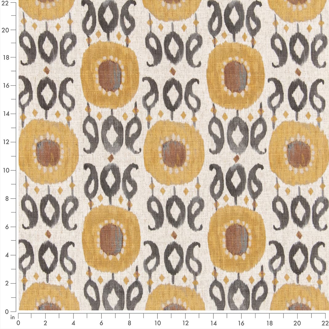 D3321 Abstract & Geometric,Global Saffron Beige & Taupe,Gold & Yellow Charlotte Fabrics