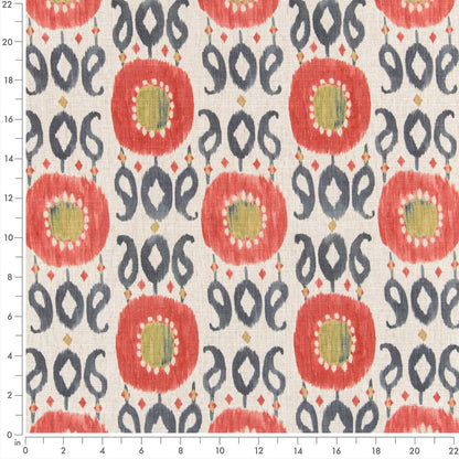 D3323 Abstract & Geometric,Global Watermelon Pink Charlotte Fabrics
