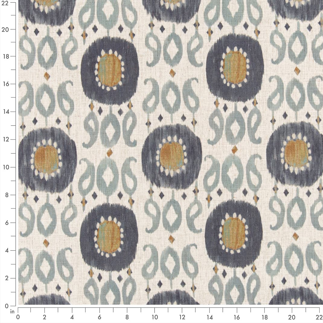 D3324 Abstract & Geometric,Global Slate Aqua & Teal,Blue Charlotte Fabrics