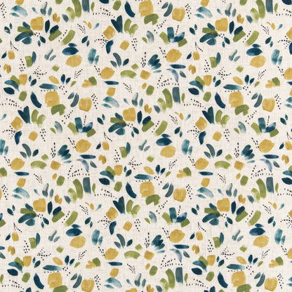 D3328 Abstract & Geometric Moss Blue,Green Charlotte Fabrics