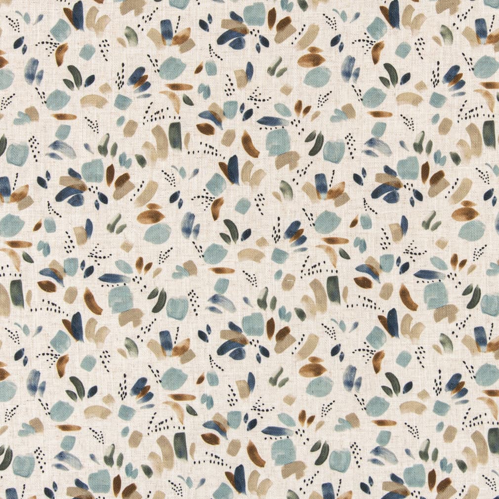 D3331 Abstract & Geometric Mineral Aqua & Teal,Blue Charlotte Fabrics
