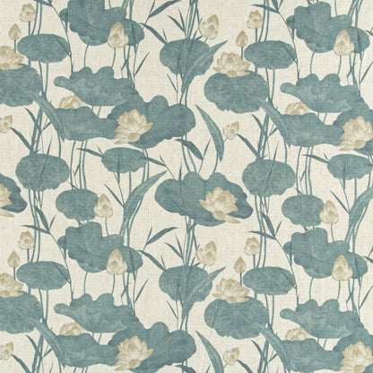 D3347 Floral,Leaves,Tropical & Botanical Lagoon Aqua & Teal Charlotte Fabrics