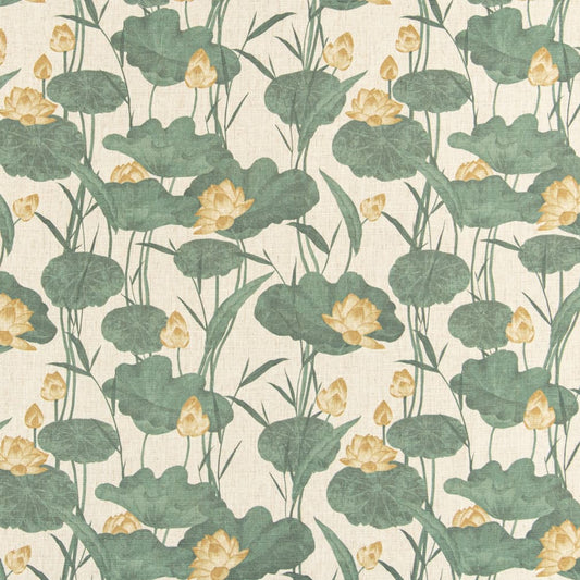 D3349 Floral,Leaves,Tropical & Botanical Jungle Gold & Yellow,Green Charlotte Fabrics