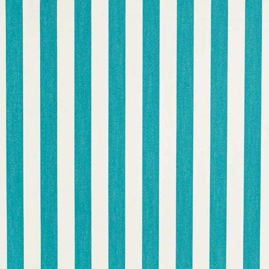 D3462 Stripe Tiki Aruba Aqua & Teal Charlotte Fabrics