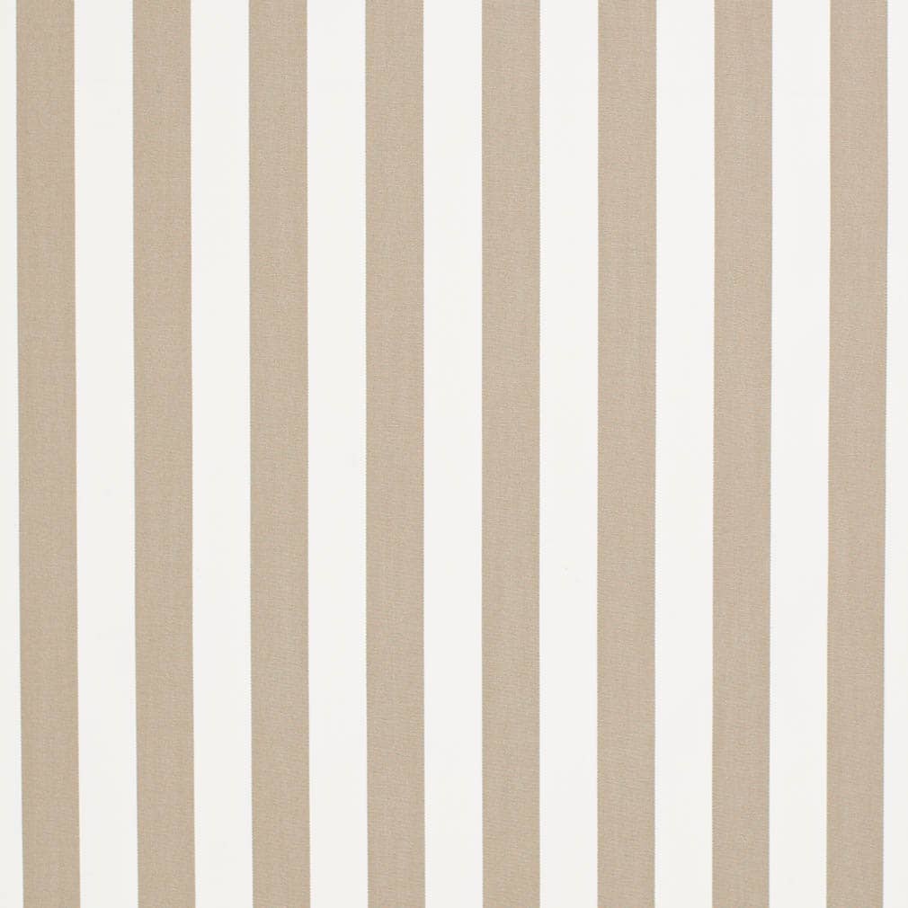 D3463 Stripe Tiki Sand Beige & Taupe Charlotte Fabrics