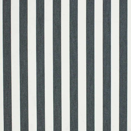 D3464 Stripe Tiki Black Black Charlotte Fabrics