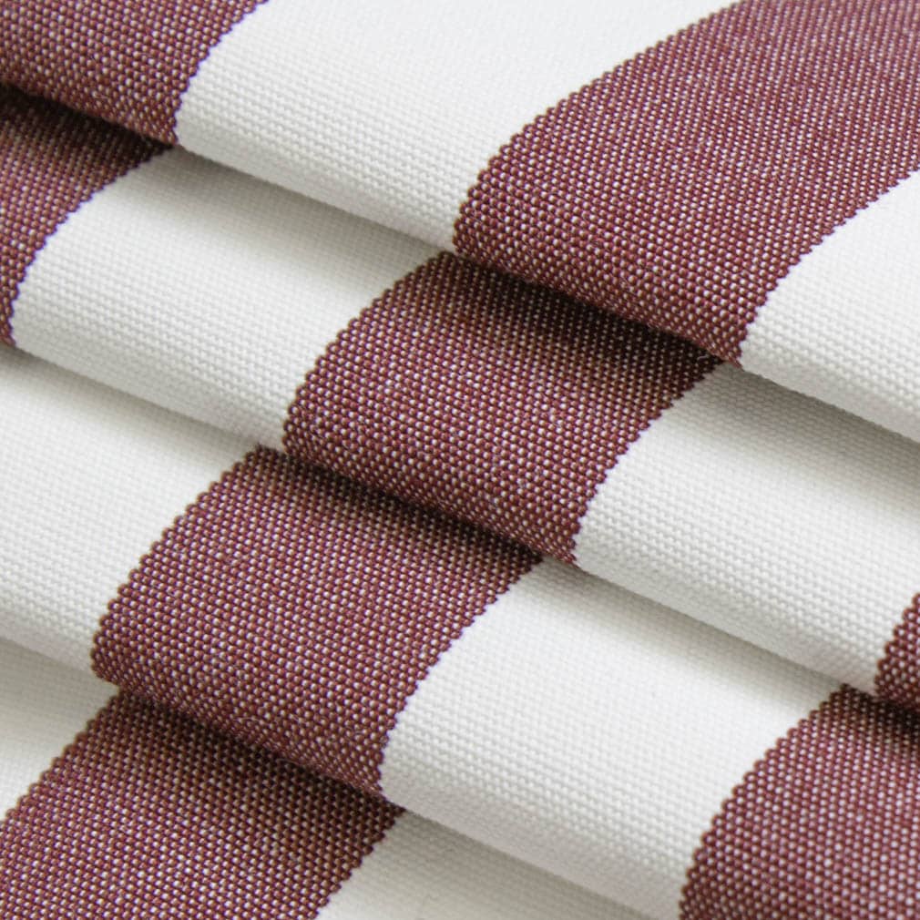 D3465 Stripe Tiki Wine Red & Burgundy Charlotte Fabrics