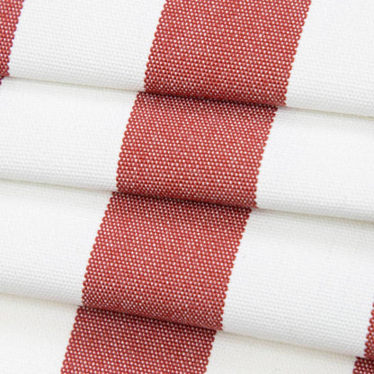 D3466 Stripe Tiki Crimson Red & Burgundy Charlotte Fabrics