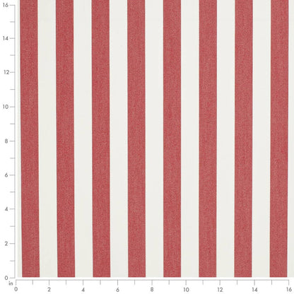 D3466 Stripe Tiki Crimson Red & Burgundy Charlotte Fabrics