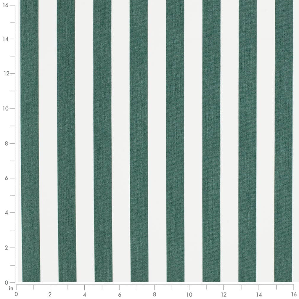 D3467 Stripe Tiki Forest Green Charlotte Fabrics