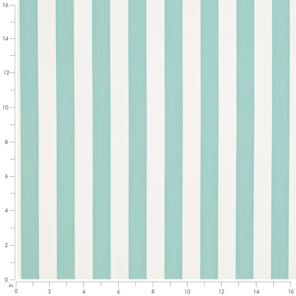D3468 Stripe Tiki Glacier Aqua & Teal Charlotte Fabrics