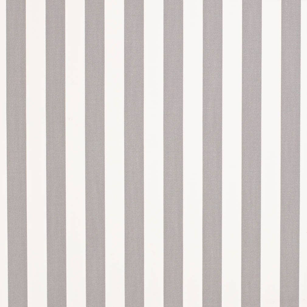 D3469 Stripe Tiki Seagull Grey & Silver Charlotte Fabrics