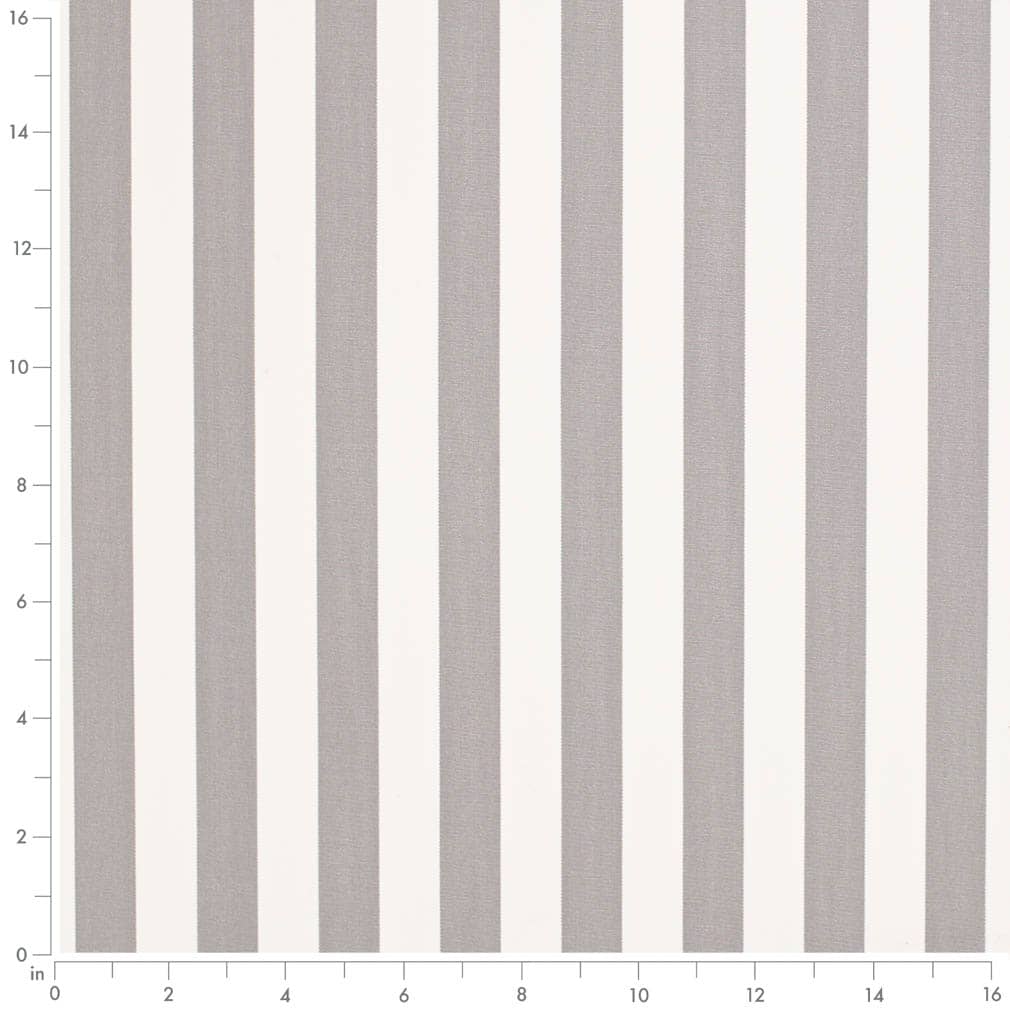 D3469 Stripe Tiki Seagull Grey & Silver Charlotte Fabrics