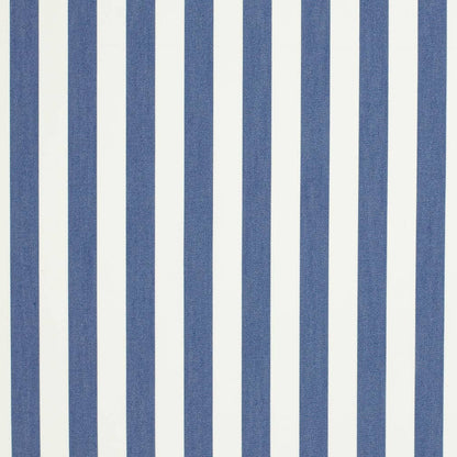 D3471 Stripe Tiki Nautical Blue Charlotte Fabrics