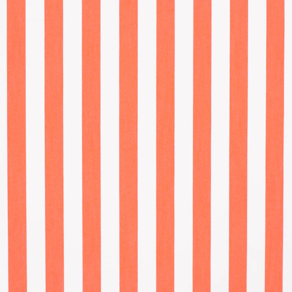 D3473 Stripe Tiki Mandarin Orange & Rust Charlotte Fabrics