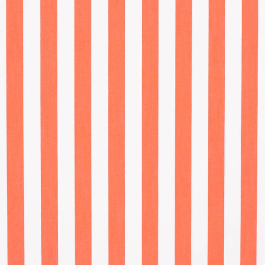 D3473 Stripe Tiki Mandarin Orange & Rust Charlotte Fabrics