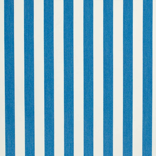 D3474 Stripe Tiki Atlantic Blue Charlotte Fabrics