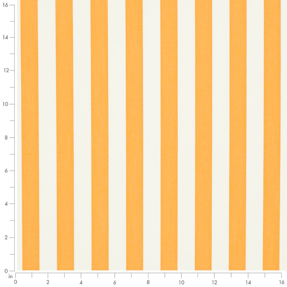 D3476 Stripe Tiki Sunshine Gold & Yellow Charlotte Fabrics