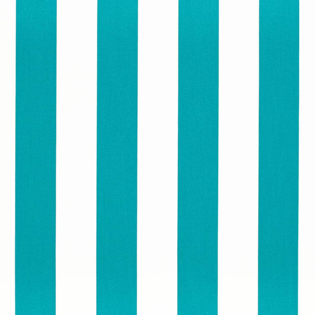 D3477 Stripe Cabana Aruba Aqua & Teal Charlotte Fabrics