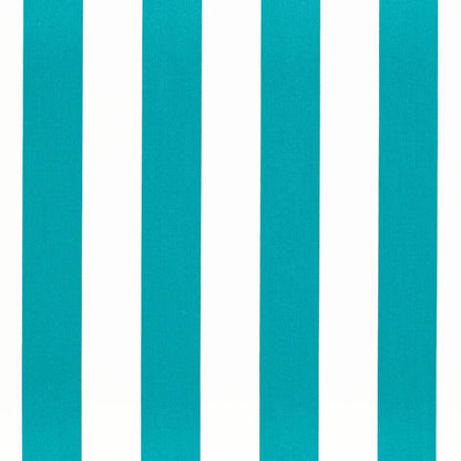 D3477 Stripe Cabana Aruba Aqua & Teal Charlotte Fabrics