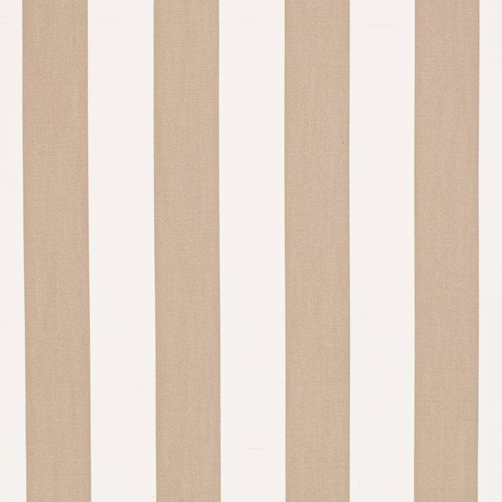 D3478 Stripe Cabana Sand Beige & Taupe Charlotte Fabrics