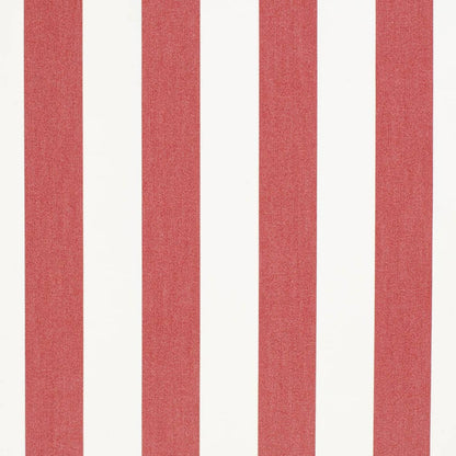 D3481 Stripe Cabana Crimson Red & Burgundy Charlotte Fabrics