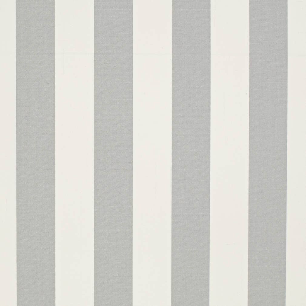 D3484 Stripe Cabana Seagull Grey & Silver Charlotte Fabrics