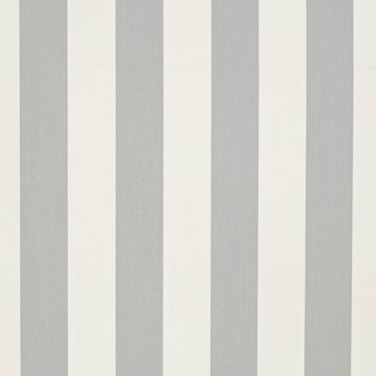 D3484 Stripe Cabana Seagull Grey & Silver Charlotte Fabrics