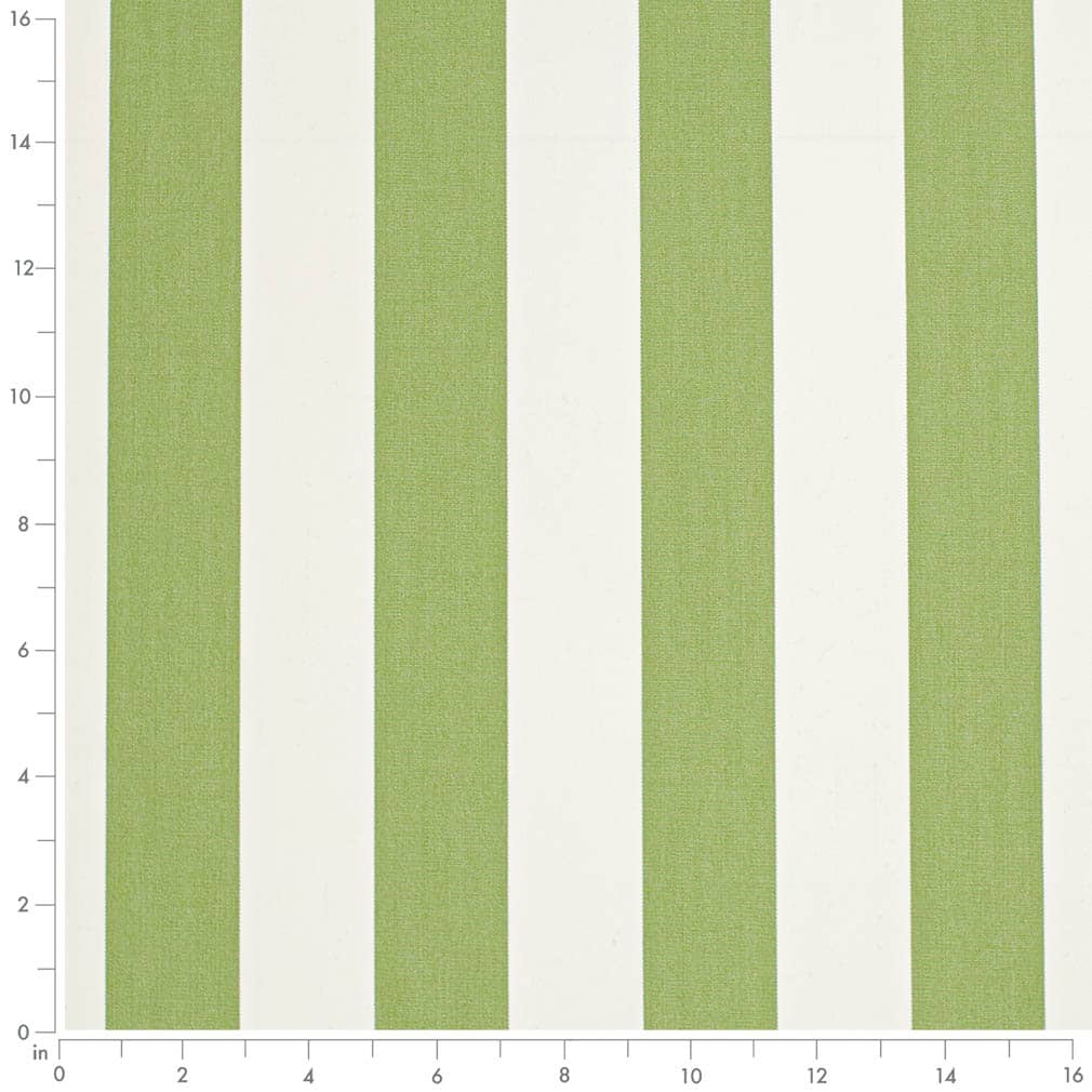 D3485 Stripe Cabana Lime Green Charlotte Fabrics