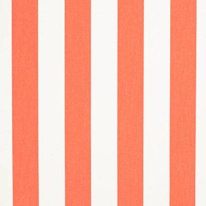 D3488 Stripe Cabana Mandarin Orange & Rust Charlotte Fabrics