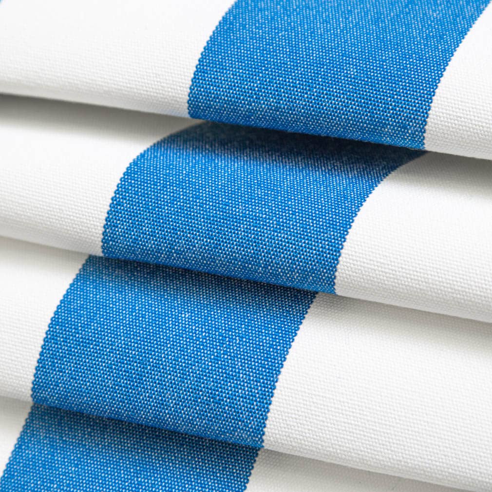 D3489 Stripe Cabana Atlantic Blue Charlotte Fabrics