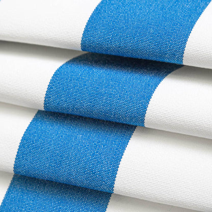 D3489 Stripe Cabana Atlantic Blue Charlotte Fabrics