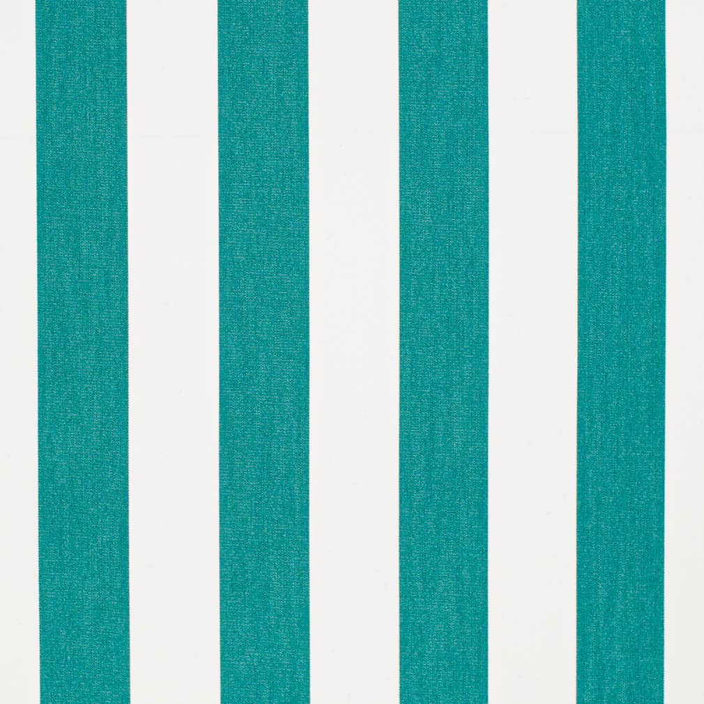 D3490 Stripe Cabana Peacock Aqua & Teal Charlotte Fabrics