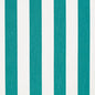 D3490 Stripe Cabana Peacock Aqua & Teal Charlotte Fabrics